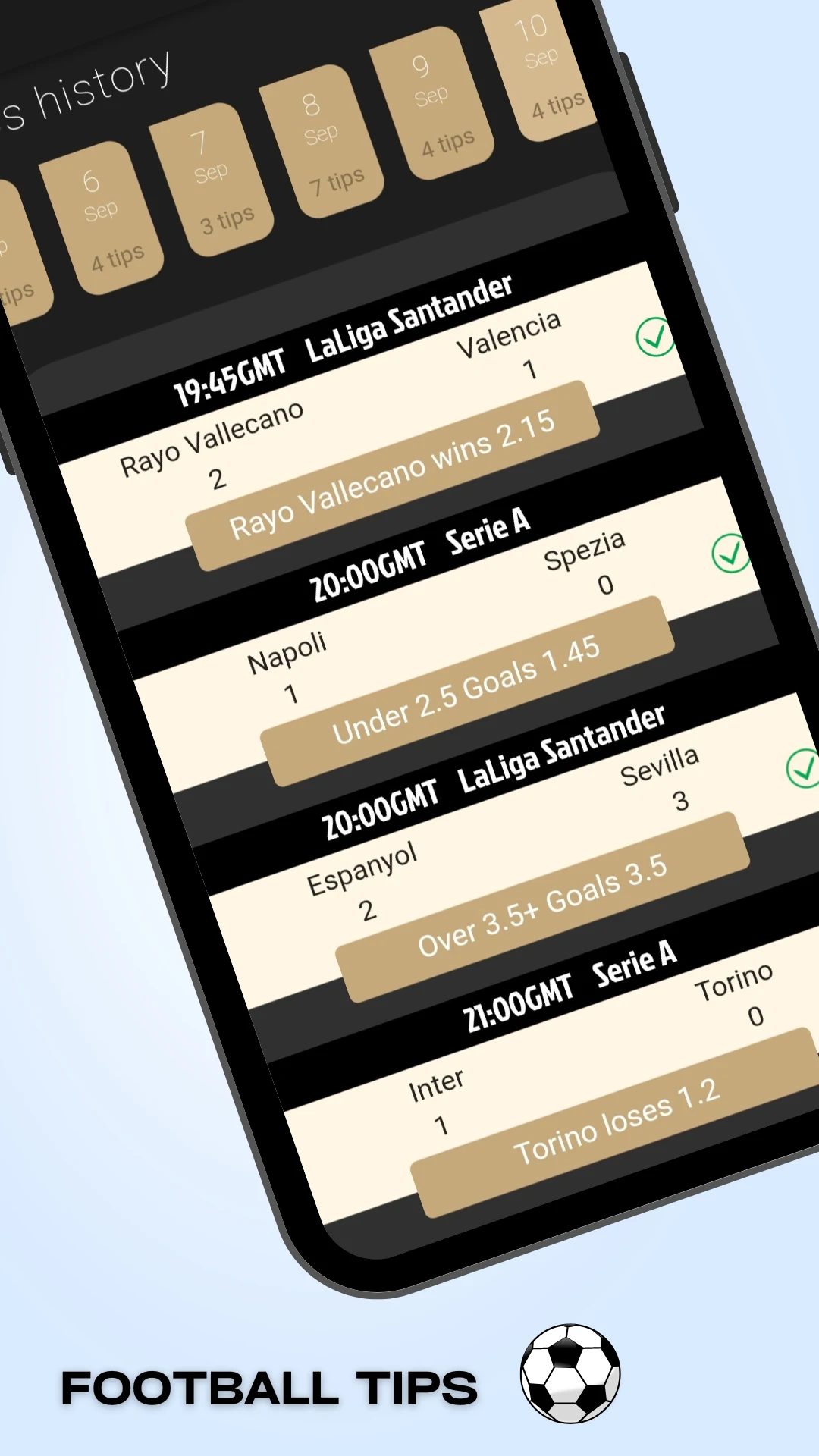 Bet On Air - Betting Tips screenshot