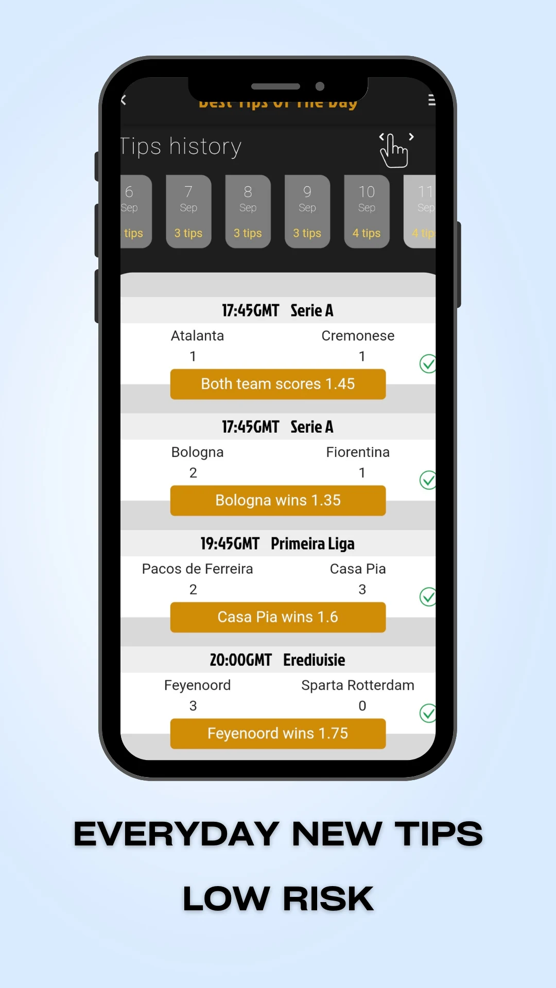 Bet On Air - Betting Tips screenshot